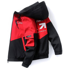 Load image into Gallery viewer, 2020 spring and autumn clothes Men Jacket Size 3XL Outwear Hooded Coat Slim Parka men's hooded fashion printed jacket
