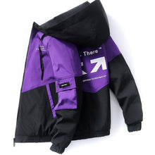Load image into Gallery viewer, 2020 spring and autumn clothes Men Jacket Size 3XL Outwear Hooded Coat Slim Parka men's hooded fashion printed jacket