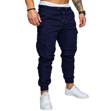 Load image into Gallery viewer, Autumn Men Pants Hip Hop Harem Joggers Pants 2020 New Male Trousers Mens Joggers Solid Multi-pocket Pants Sweatpants M-4XL