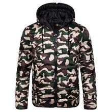 Load image into Gallery viewer, Waterproof Winter Jacket Men Hoodied Parka